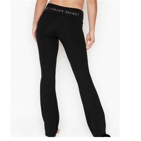 victoria secret yoga pants|victoria secret fold over pants.